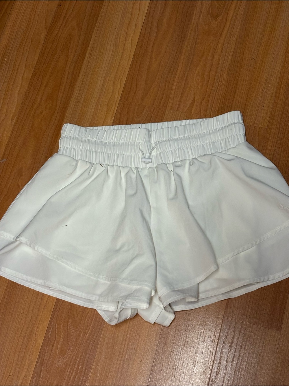 Joy Lab Layered Athletic Skort High Waisted White Tennis Pickleball Small